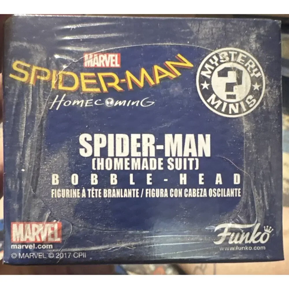 Funko Mystery Minis Spider-Man Homemade Suit Vinyl Bobble-Head MCC Exclusive